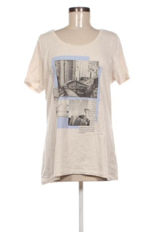 Γυναικείο t-shirt S.Oliver, Μέγεθος XL, Χρώμα  Μπέζ, Τιμή 14,99 €