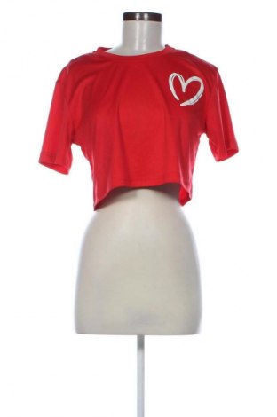 Damski T-shirt SHEIN, Rozmiar S, Kolor Czerwony, Cena 39,05 zł