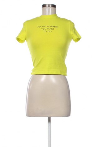Damen T-Shirt Sinsay, Größe XS, Farbe Gelb, Preis € 8,75