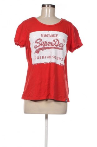 Dámské tričko Superdry, Velikost XL, Barva Červená, Cena  228,00 Kč
