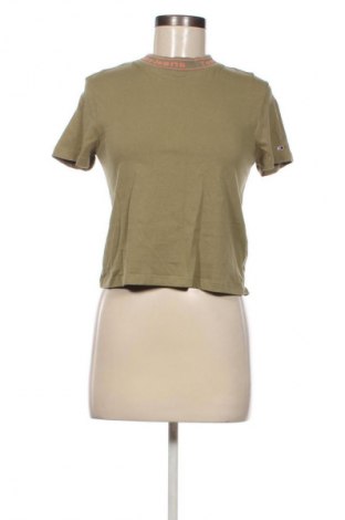 Tricou de femei Tommy Jeans, Mărime S, Culoare Verde, Preț 89,00 Lei