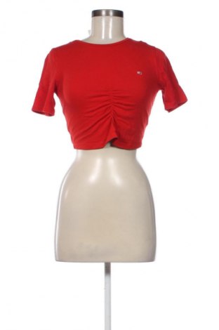 Dámské tričko Tommy Jeans, Velikost S, Barva Červená, Cena  430,00 Kč