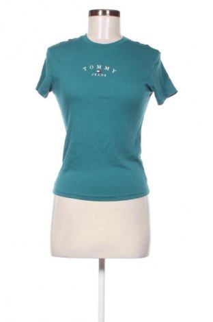 Női póló Tommy Jeans, Méret S, Szín Zöld, Ár 12 339 Ft