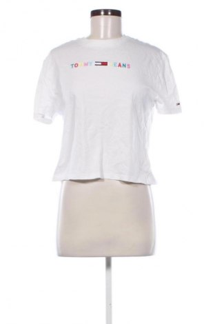 Damen T-Shirt Tommy Jeans, Größe XS, Farbe Weiß, Preis € 30,99