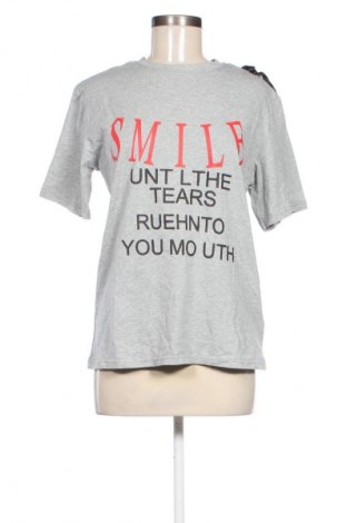Γυναικείο t-shirt Unbranded, Μέγεθος L, Χρώμα Γκρί, Τιμή 8,70 €