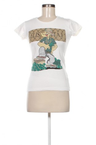 Γυναικείο t-shirt Unbranded, Μέγεθος M, Χρώμα Λευκό, Τιμή 8,70 €