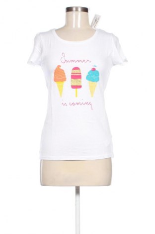 Γυναικείο t-shirt Unbranded, Μέγεθος S, Χρώμα Λευκό, Τιμή 8,75 €