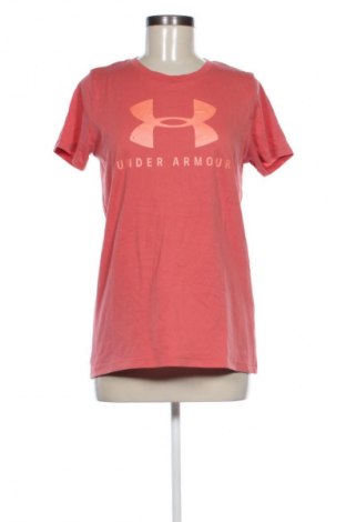 Damen T-Shirt Under Armour, Größe M, Farbe Rot, Preis € 21,99