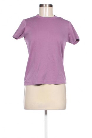 Damski T-shirt Uniqlo, Rozmiar M, Kolor Fioletowy, Cena 41,06 zł