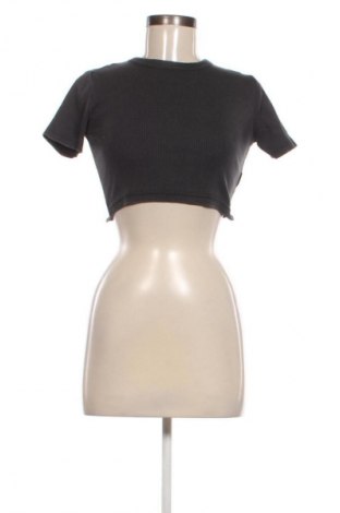 Damen T-Shirt Zara, Größe S, Farbe Grau, Preis 6,14 €