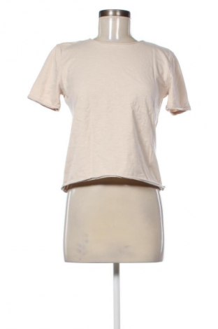 Tricou de femei Zara, Mărime M, Culoare Bej, Preț 30,87 Lei