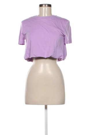 Damen T-Shirt Zara, Größe XS, Farbe Lila, Preis 6,14 €