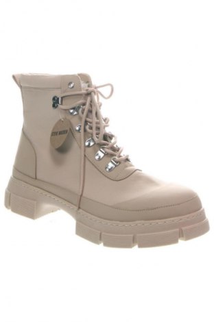 Γυναικεία μποτάκια Steve Madden, Μέγεθος 39, Χρώμα  Μπέζ, Τιμή 121,79 €