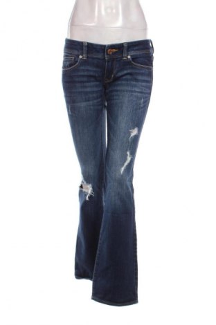 Blugi de femei American Eagle, Mărime L, Culoare Albastru, Preț 108,00 Lei