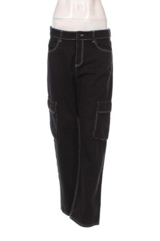 Blugi de femei Bershka, Mărime M, Culoare Negru, Preț 76,32 Lei