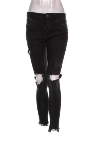 Blugi de femei Bershka, Mărime M, Culoare Negru, Preț 71,99 Lei