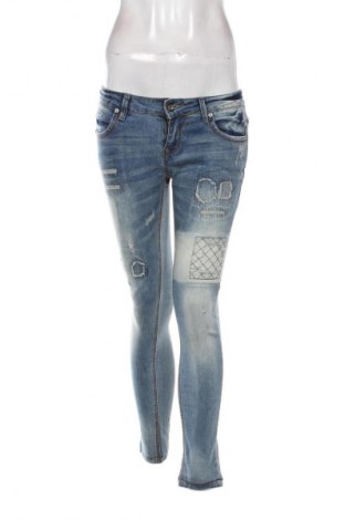 Дамски дънки Fashion Jeans, Размер S, Цвят Син, Цена 29,00 лв.