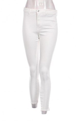 Damskie jeansy H&M, Rozmiar S, Kolor Biały, Cena 66,39 zł