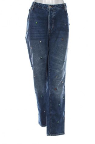 Dámské džíny  H&M, Velikost 3XL, Barva Modrá, Cena  642,00 Kč