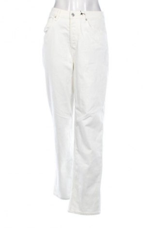 Damskie jeansy H&M Divided, Rozmiar L, Kolor Biały, Cena 105,70 zł