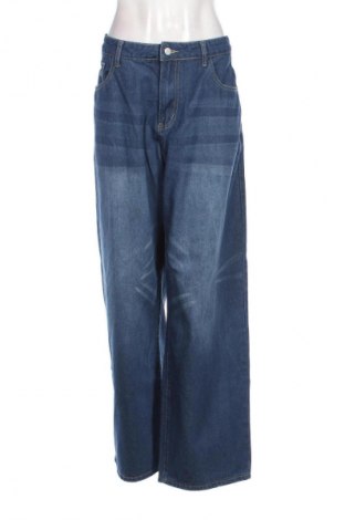 Dámske džínsy  Manfinity, Veľkosť XXL, Farba Modrá, Cena  20,99 €