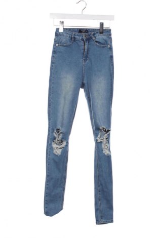 Blugi de femei Missguided, Mărime XXS, Culoare Albastru, Preț 50,99 Lei