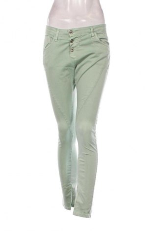 Blugi de femei Please, Mărime M, Culoare Verde, Preț 197,00 Lei