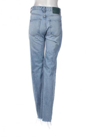 Blugi de femei Pull&Bear, Mărime S, Culoare Albastru, Preț 142,50 Lei