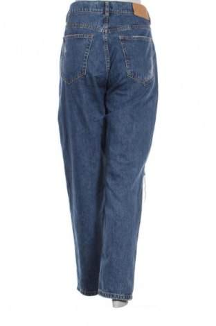 Blugi de femei Pull&Bear, Mărime L, Culoare Albastru, Preț 76,32 Lei