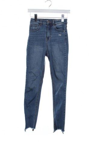 Blugi de femei Pull&Bear, Mărime XXS, Culoare Albastru, Preț 76,32 Lei
