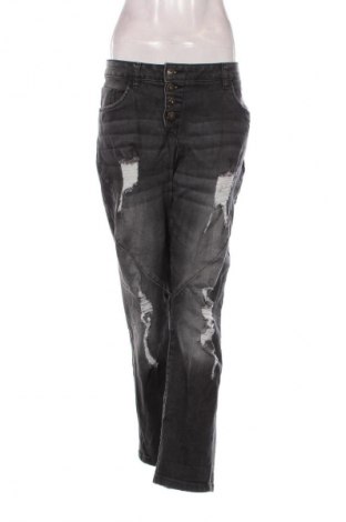 Blugi de femei Rainbow, Mărime XXL, Culoare Gri, Preț 76,32 Lei