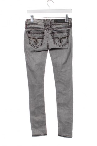 Blugi de femei Rock Revival, Mărime S, Culoare Gri, Preț 197,00 Lei
