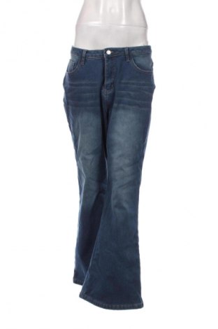 Blugi de femei SHEIN, Mărime XL, Culoare Albastru, Preț 76,99 Lei