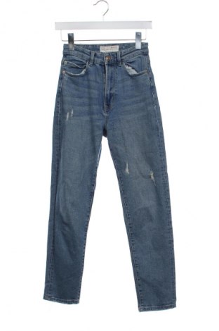 Blugi de femei Stradivarius, Mărime S, Culoare Albastru, Preț 76,32 Lei