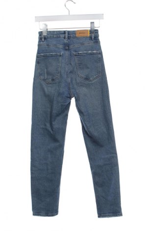Blugi de femei Stradivarius, Mărime S, Culoare Albastru, Preț 76,32 Lei