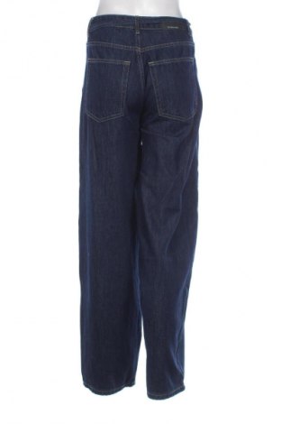 Blugi de femei Stradivarius, Mărime S, Culoare Albastru, Preț 99,00 Lei