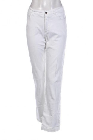 Damskie jeansy Unbranded, Rozmiar M, Kolor Biały, Cena 67,41 zł