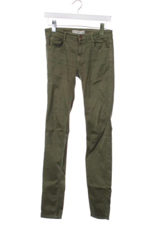 Damskie jeansy Zara, Rozmiar S, Kolor Zielony, Cena 40,99 zł