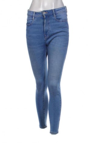 Дамски дънки Zara, Размер M, Цвят Син, Цена 26,98 лв.