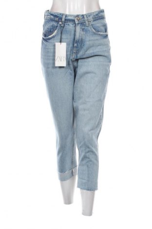 Dámske džínsy  Zara, Veľkosť S, Farba Modrá, Cena  31,68 €