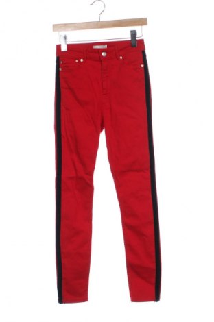 Дамски дънки Zara, Размер XS, Цвят Многоцветен, Цена 26,97 лв.