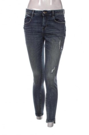 Blugi de femei Zara, Mărime M, Culoare Albastru, Preț 98,99 Lei