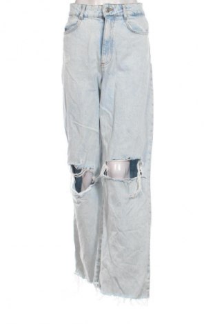 Damskie jeansy Zara, Rozmiar S, Kolor Niebieski, Cena 92,99 zł