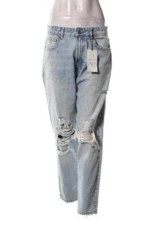 Dámske džínsy  Zara, Veľkosť L, Farba Modrá, Cena  35,95 €