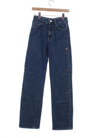 Γυναικείο Τζίν Zara, Μέγεθος XS, Χρώμα Μπλέ, Τιμή 13,81 €