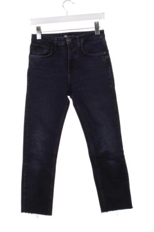 Blugi de femei Zara, Mărime XS, Culoare Albastru, Preț 151,45 Lei