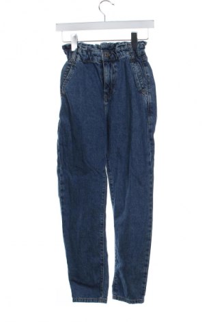 Blugi de femei Zara, Mărime XXS, Culoare Albastru, Preț 71,05 Lei