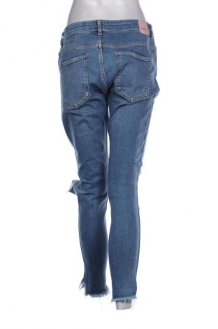 Damskie jeansy Zara, Rozmiar L, Kolor Niebieski, Cena 62,07 zł