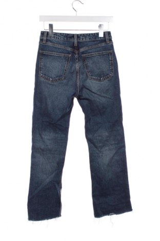 Damskie jeansy Zara, Rozmiar XS, Kolor Niebieski, Cena 89,99 zł