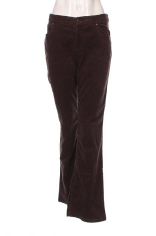 Pantaloni de velvet de femei Biaggini, Mărime M, Culoare Maro, Preț 76,32 Lei